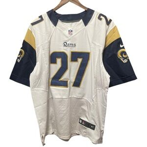 old Retro Nike St. Louis Rams NFL Football Pro sports Tre Mason number 27 jersey